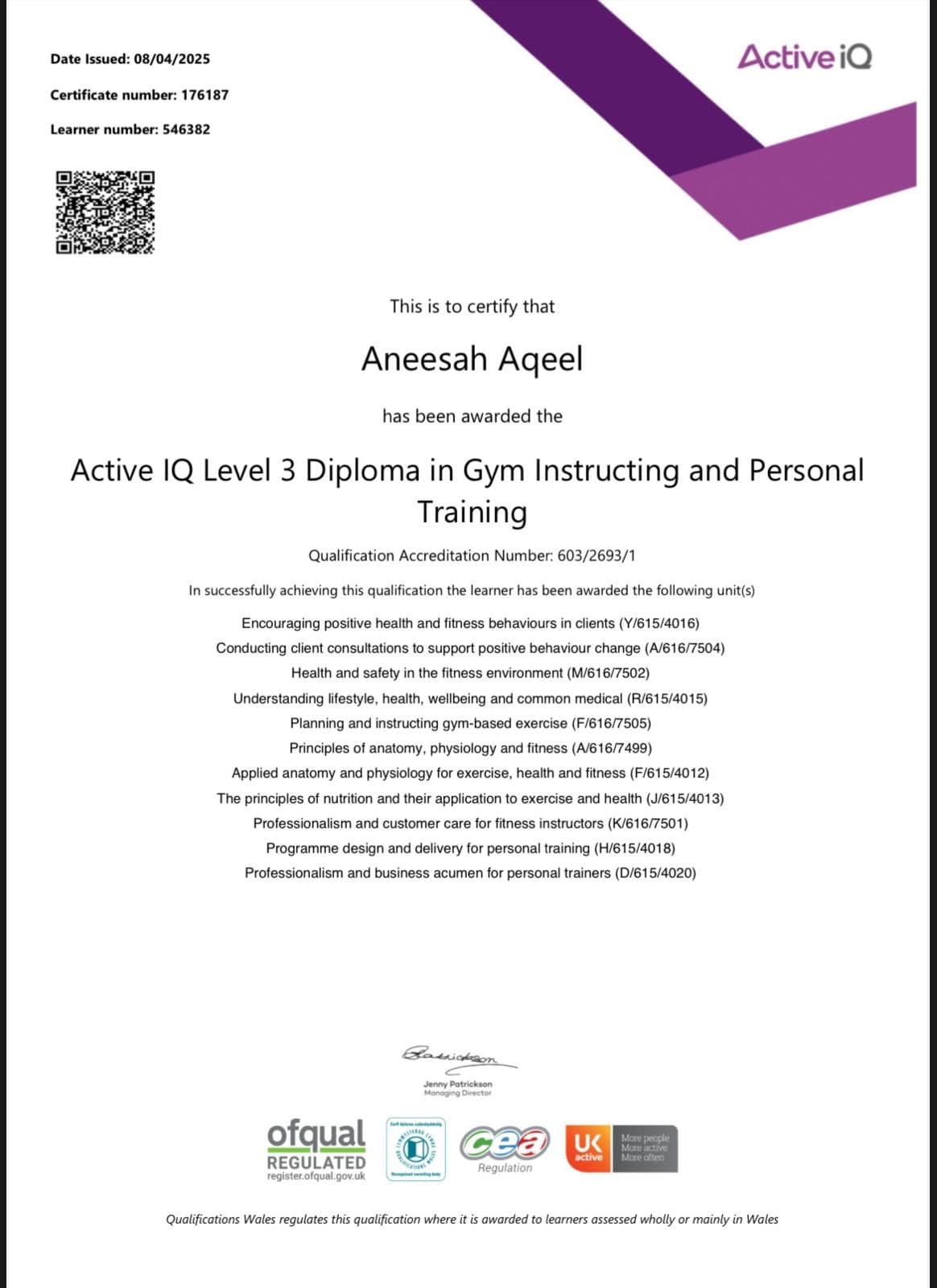 Coventry UK Female Personal Trainer – Annie