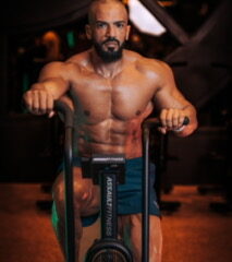 Eslam Elsayad Workout in Gym