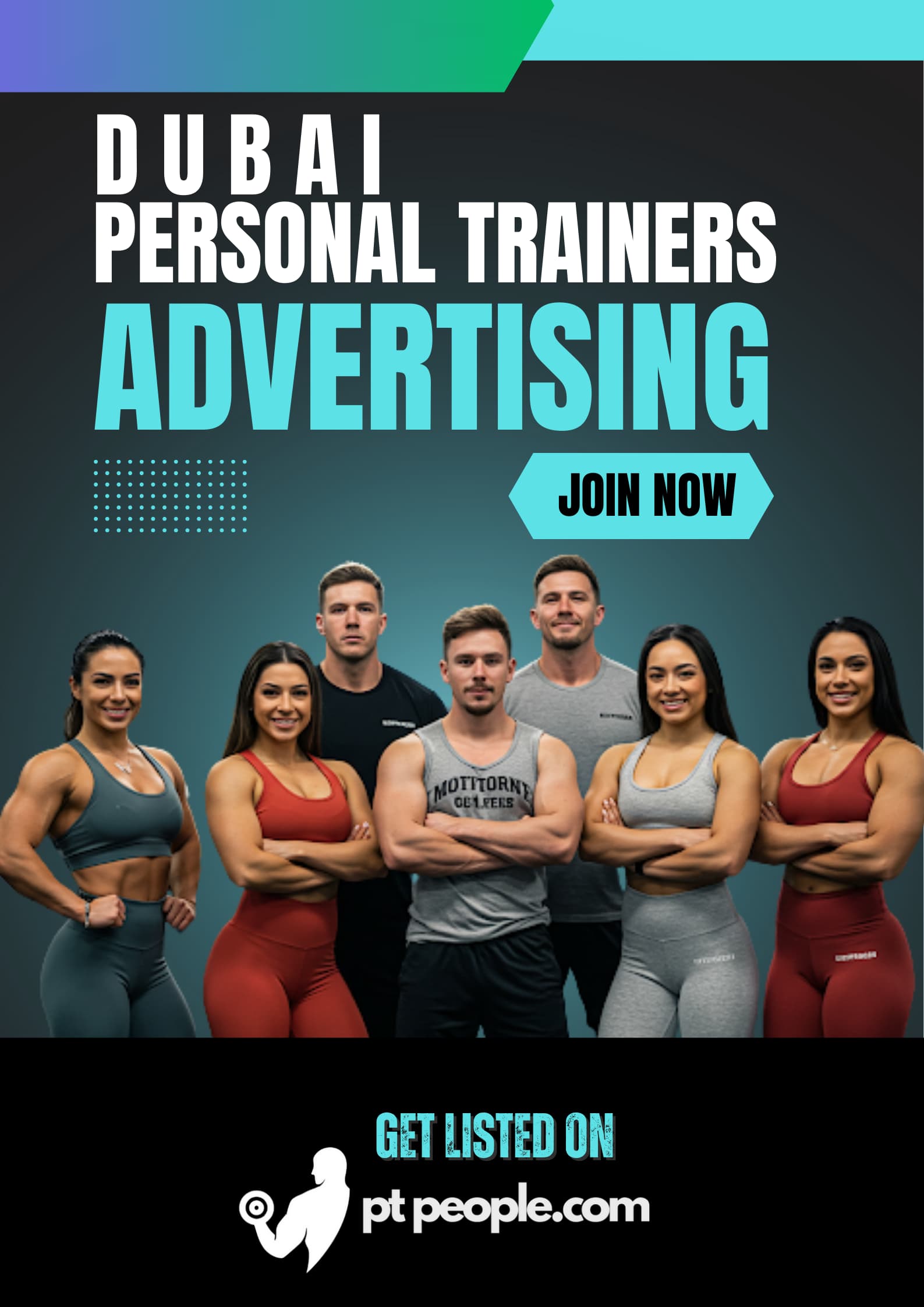 Dubai Personal Trainers Expand your network and find new clients on the leading PTPeople platform.