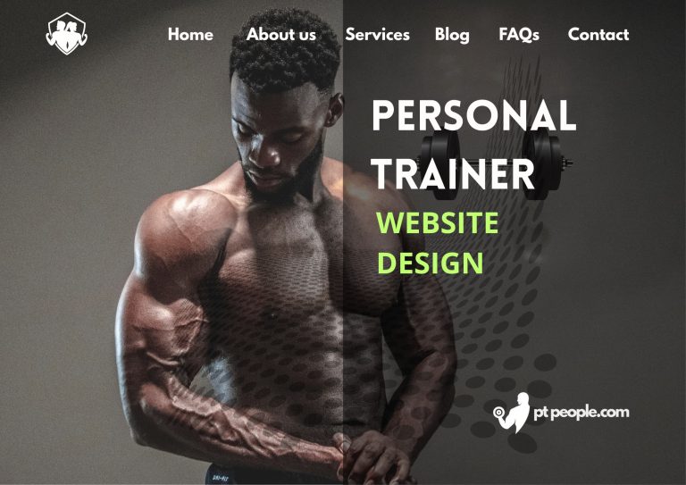 Scotland-focused personal trainer website template for Edinburgh pros