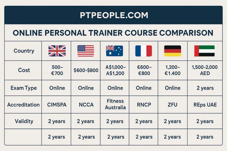 Global Certification & Licensing Requirements for Personal Trainers (Updated Guide)